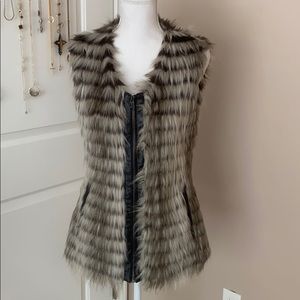 Via Spiga Faux Fur Vest